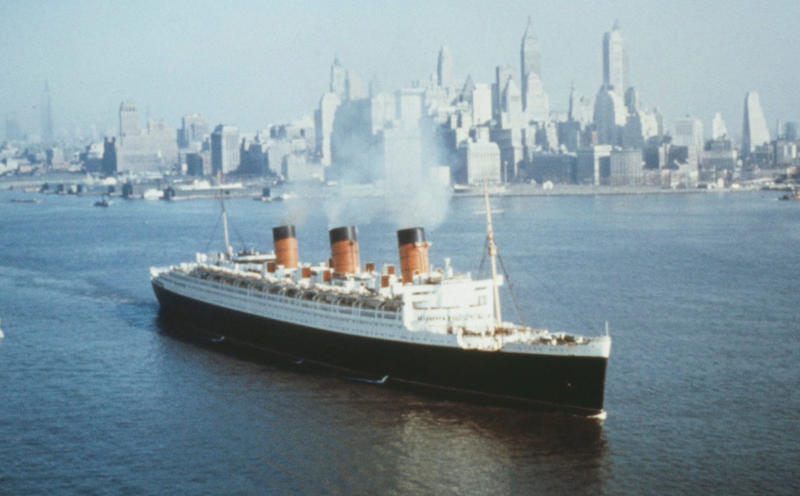 A top-secret construction, Sailing with the stars, The unwanted wonder, The fates of five other great ocean liners, SS Normandie, RMS Queen Elizabeth, RMS Queen Mary, Queen Elizabeth 2, SS Rotterdam