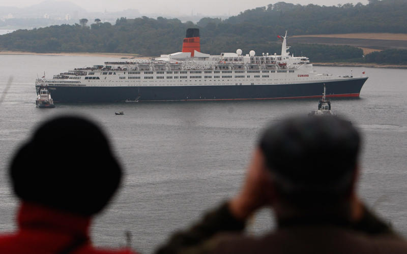 A top-secret construction, Sailing with the stars, The unwanted wonder, The fates of five other great ocean liners, SS Normandie, RMS Queen Elizabeth, RMS Queen Mary, Queen Elizabeth 2, SS Rotterdam
