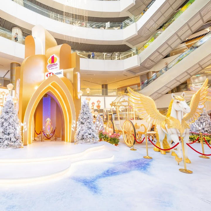 1. Pavilion Kuala Lumpur, 2. Pavilion Bukit Jalil, 3. Bangsar Shopping Centre, 4. Intermark Mall, 5. The Exchange TRX, 6. Mid Valley Megamall, 7. Sunway Malls, 8. Suria KLCC, 9. Shoppes at Four Seasons Place Kuala Lumpur, 10. Hextar World at Empire City, 11. 1 Utama, 12. The Curve
