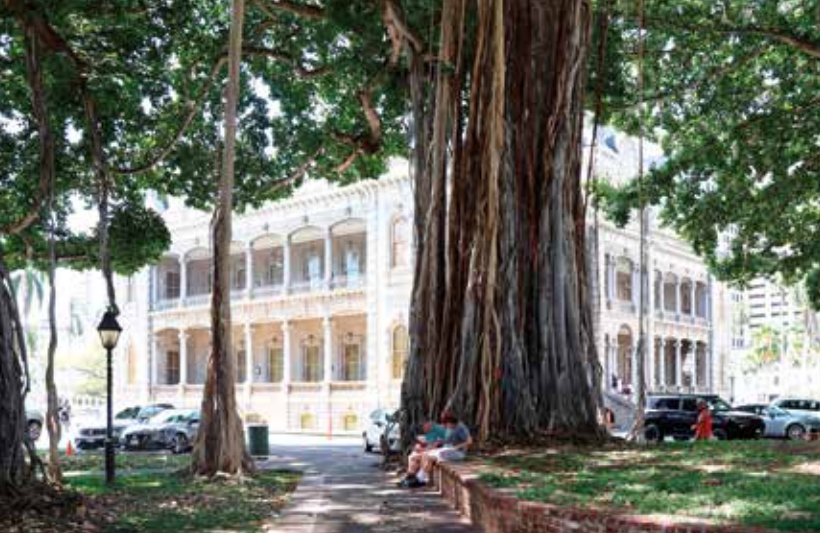 ʻIolani Palace, Honolulu Museum of Art, Royal Hawaiian Hotel, Halekulani, Alexander and Baldwin Building, Liljestrand House, Board of Water Supply Building, IBM Building, East West Center, Hawaiʻi State Capitol, Our picks