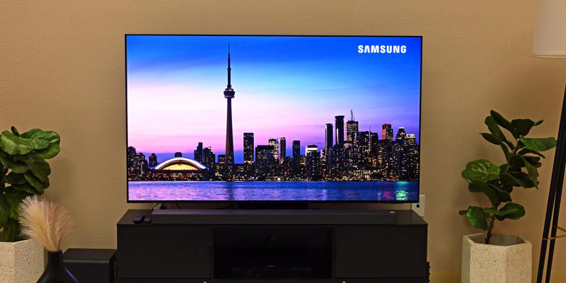 Our top picks for the best Samsung TVs, Best overall, Best on a budget, Best high-end set, Best QLED display, Best for your wall, Other Samsung TVs we reviewed, How we test Samsung TVs, Samsung TV FAQs