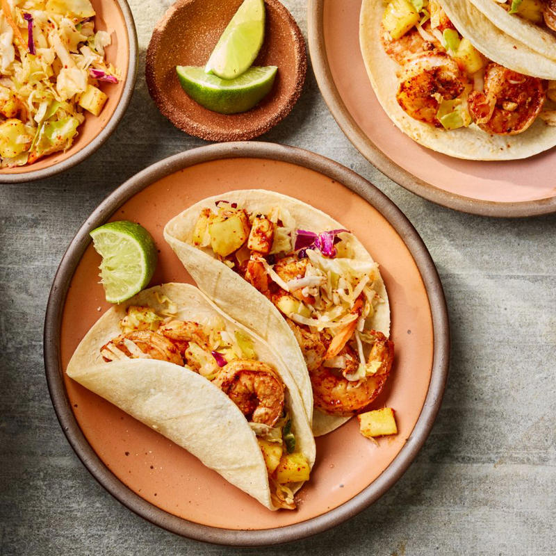Shrimp Lettuce Wraps, Shrimp Pad Thai, Creamy Pesto Shrimp with Gnocchi & Peas, Tajín Shrimp Tacos with Cabbage Slaw, Spicy Shrimp with Cauliflower Rice, 15-Minute Pesto Shrimp, Skillet Shrimp with Rice & Peas, Copycat Bonefish Grill Bang Bang Shrimp, Garlic Shrimp Spaghetti, Stir-Fried Teriyaki Shrimp Noodles, Sheet-Pan Shrimp & Asparagus, Ginger-Soy Zucchini Noodles with Shrimp, Super Quick Low-Carb Shrimp Scampi, Cilantro-Lime Shrimp Bowl, One-Pot Shrimp with Tomatoes & Feta