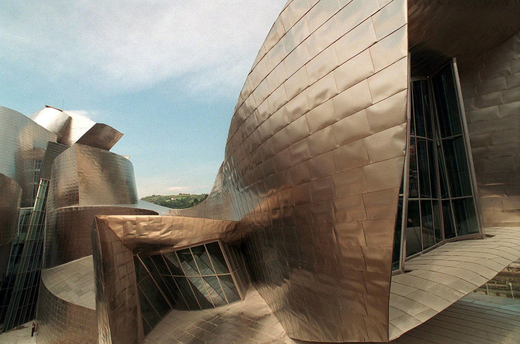 Louis Vuitton Foundation, Paris, Guggenheim Museum, Bilbao, Spain, New World Center, Miami, 8 Spruce, New York, Walt Disney Concert Hall, Los Angeles