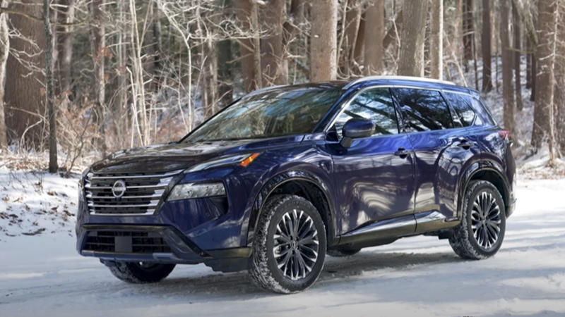 Kia Telluride (2025) , Honda CR-V Hybrid (2025) , Toyota RAV4 Hybrid (2025) , BMW X5 (2025) , Mazda CX-50 (2025) , Jeep Grand Cherokee (2025) , Genesis GV70 (2025) , Mitsubishi Outlander PHEV (2025) , Chevrolet Blazer (2025, Gas Model) , Volkswagen Atlas (2025) , Subaru Ascent (2025) , Infiniti QX50 (2025) , GMC Terrain (2025) , Nissan Rogue (2025)