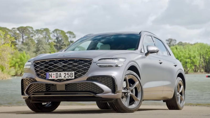 Kia Telluride (2025) , Honda CR-V Hybrid (2025) , Toyota RAV4 Hybrid (2025) , BMW X5 (2025) , Mazda CX-50 (2025) , Jeep Grand Cherokee (2025) , Genesis GV70 (2025) , Mitsubishi Outlander PHEV (2025) , Chevrolet Blazer (2025, Gas Model) , Volkswagen Atlas (2025) , Subaru Ascent (2025) , Infiniti QX50 (2025) , GMC Terrain (2025) , Nissan Rogue (2025)