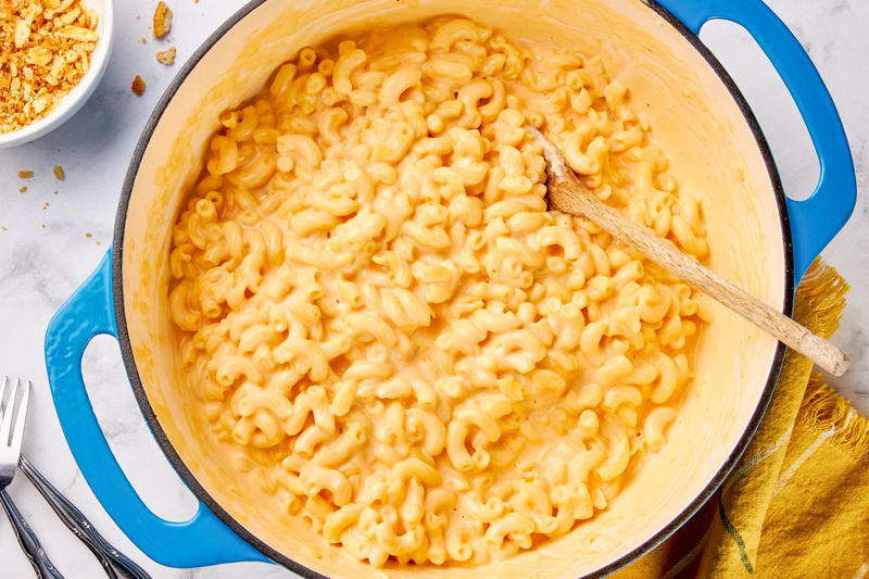 One-Pot Mac and Cheese, Unstuffed Cabbage Rolls, Sesame Peanut Noodles, Chili Beans with Rice, Pasta e Ceci, Broccoli Cheese Casserole, 5-Ingredient Pasta Bake, 5-Ingredient Gingery Ground Beef, Copycat Olive Garden Fettuccine Alfredo, Martha Stewart’s Taco Casserole, Creamy One Pot Pasta with Zucchini, Easy Rice and Bean Burritos, 4-Ingredient Ravioli Lasagna