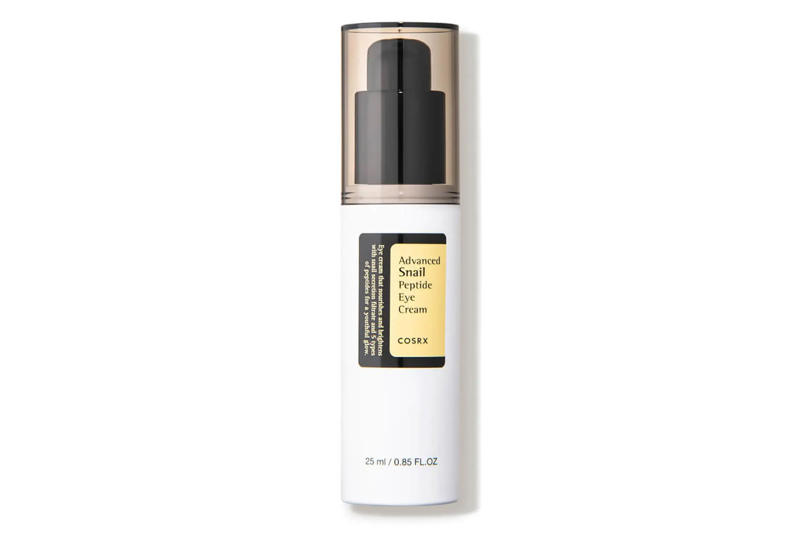 AlumierMD AluminEye, DR. DAVID JACK Stellar Meso Renew Eye Cream , Medik8 Eyelift Peptides, Allies of Skin Peptides &amp; Omegas Firming Eye Cream, Naturium Multi-Peptide Eye Cream, The INKEY List Caffeine Eye Cream , COSRX Advanced Snail Peptide Eye Cream, PRAI Beauty Ageless Eye D-Crease , The Ordinary Multi-Peptide Eye Serum, OmniluxLED Eye Brightener, Images Skincare Ageless total eye lift crème , Elizabeth Grant Collagen Re-Inforce 3D Advanced Crepey Eye Lift , Katherine Daniels Global Eye &amp; Lip Care Age Defence Formula , Superdrug Optimum Peptide Serum 