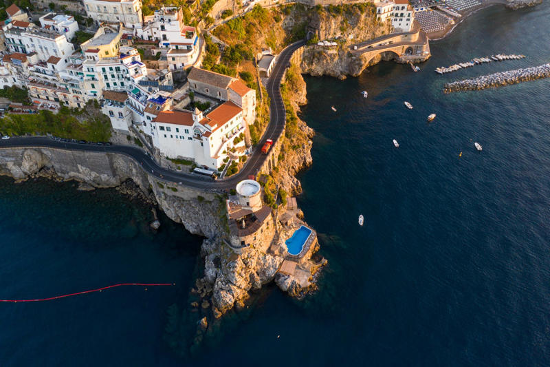 1. Iceland — South Coast Route 1 , 2. Norway — Lysebotn to Sirdal , 3. Ireland — The Ring of Kerry and the Gap of Dunloe, 4. France — Route des Grandes Alpes , 5. Slovenia — Vrsic Pass, 6. Scotland — North Coast 500 (Inverness loop), 7. Italy — Amalfi Coast Drive , 8. Croatia — Adriatic Highway , 9. Austria — Grossglockner High Alpine Road, 10. Romania — Transfagarasan Highway