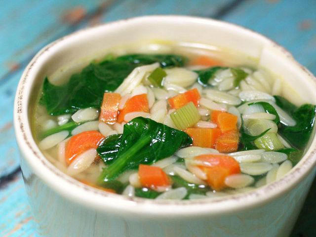 Quick and Easy Chicken Noodle Soup, Quick and Easy Vegetable Soup, Easy Cheeseburger Soup, Easy Tortellini Soup, Easy Mushroom Barley Soup, Easy Chinese Corn Soup, Easy Chickpea Soup, Easy Wonton Soup, Easy Slow Cooker Lasagna Soup, Six Can Chicken Tortilla Soup, Slow Cooker Vegetarian Minestrone, Easy Chicken Pot Pie Soup, Simple Tomato Soup, Easy Spinach Soup, Pasta Fazoolander, Hearty Italian Meatball Soup, More Inspiration