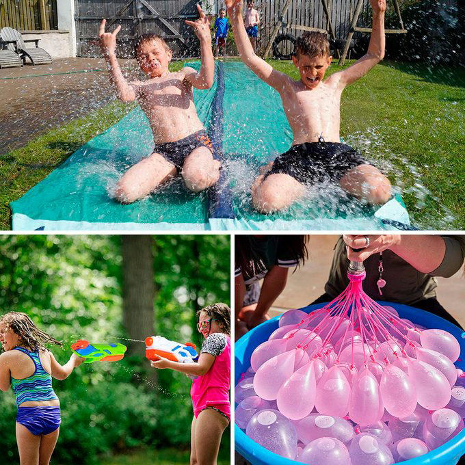 Getting Started, Figure Our Your Food, Add Something Sweet, Let the Beverages Flow, Protect Against the Sun, Take ‘Em to the Tropics, DIY Pool Party Decorations, Set the Table, Fill the Pool With Fun, And the Lawn, Too, Don’t Forget a Favor