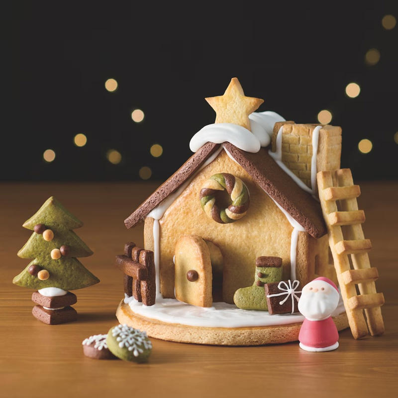 自分でつくる　生地からつくる　ヘクセンハウス　1,700円（税込）, クリスマスバウムリース　チョコ　1,990円（税込）, カウントダウンカレンダー　1,890円（税込）, クリスマスの伝統菓子　シュトーレン　1,200円（税込）, クリスマスオーナメントとお菓子のセット　550円（税込）, クリスマスドーナツ　レーズン＆アップル　490円（税込）, クリスマス　いちごのブールドネージュ　290円（税込）, クリスマス　スペキュロス　290円（税込）