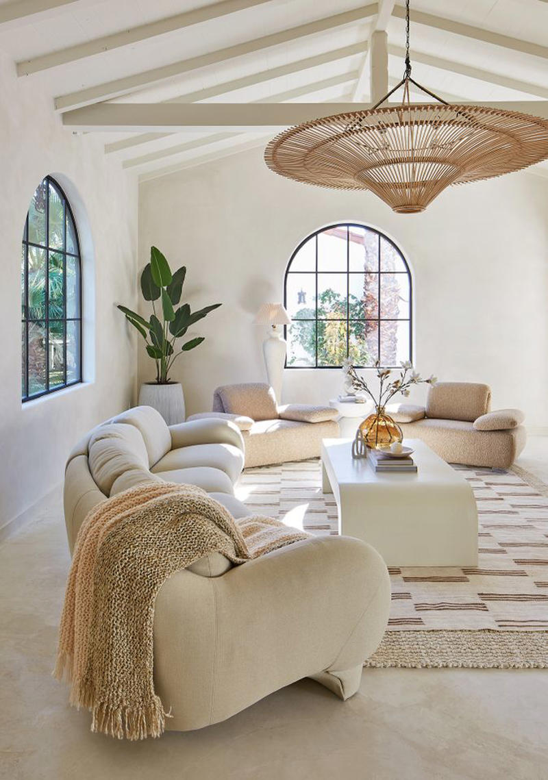 Charcoal, Cool Blue Gray, Warm Off-White, Espresso Brown