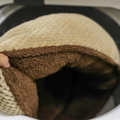 犬の『ベッド』やってはいけない洗い方５選, 1.抜け毛を取り除かずに洗濯機へ入れる, 2.香りの強い柔軟剤を使う, 3.規定量以上の洗剤を使う, 4.「洗濯機不可」のベッドを洗濯機で洗う, 5.洗濯機で脱水する, 犬のベッドを清潔に保つためのお手入れ方法