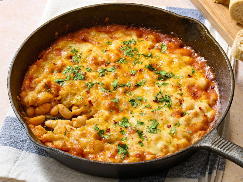 Ground Beef and Rice Skillet, One-Pot Ham and Veggie Pasta, Creamy Tomato Chicken and White Beans, Six Can Chicken Tortilla Soup, Spicy Vegan Chili, One-Pot Hamburger Adobo Dinner, Cheesy White Bean and Tomato Bake, One-Pot Cajun Chicken and Sausage Alfredo Pasta, One-Pot Tomato Sausage Pasta, Polish Cabbage Roll Soup, One Pot Lemon Chicken Stick of Butter Shrimp and Orzo, One-Pot Chicken Stew, Shipwreck Casserole, Dublin Coddle, One-Pot Cheeseburger Pasta, One-Pan Orecchiette Pasta, Classic Goulash, Texas Cowboy Stew, One-Pot Ground Beef Stroganoff, Easy One-Pot Chicken Alfredo, Chicken Bog