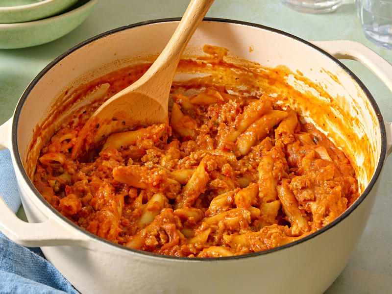 Ground Beef and Rice Skillet, One-Pot Ham and Veggie Pasta, Creamy Tomato Chicken and White Beans, Six Can Chicken Tortilla Soup, Spicy Vegan Chili, One-Pot Hamburger Adobo Dinner, Cheesy White Bean and Tomato Bake, One-Pot Cajun Chicken and Sausage Alfredo Pasta, One-Pot Tomato Sausage Pasta, Polish Cabbage Roll Soup, One Pot Lemon Chicken Stick of Butter Shrimp and Orzo, One-Pot Chicken Stew, Shipwreck Casserole, Dublin Coddle, One-Pot Cheeseburger Pasta, One-Pan Orecchiette Pasta, Classic Goulash, Texas Cowboy Stew, One-Pot Ground Beef Stroganoff, Easy One-Pot Chicken Alfredo, Chicken Bog