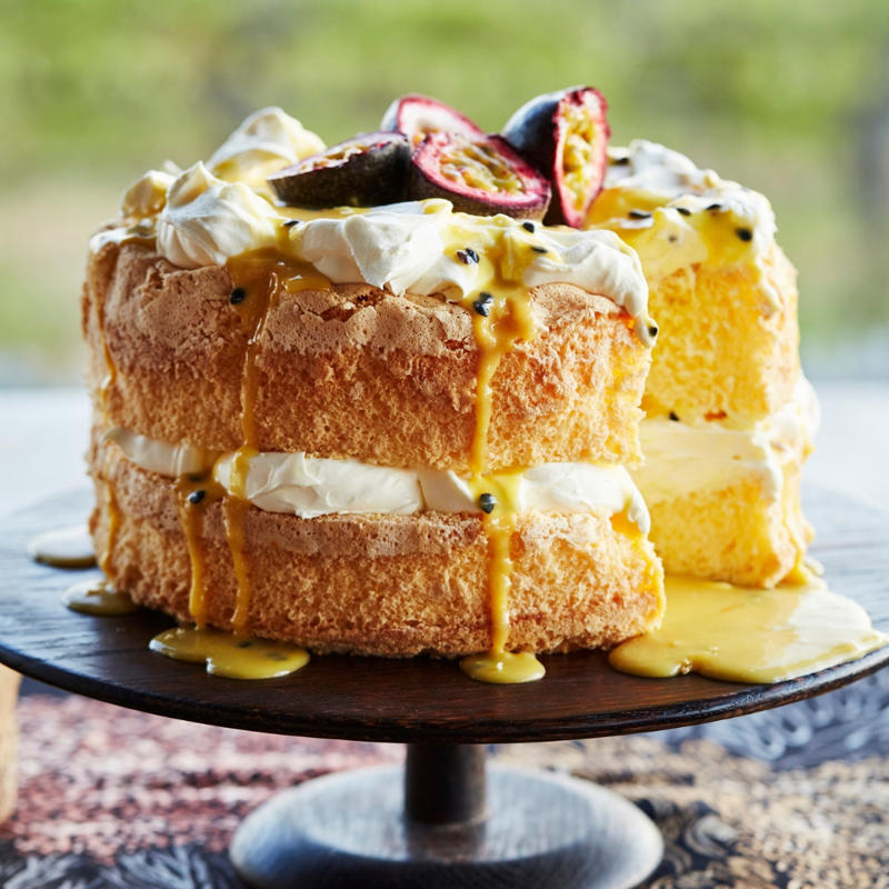 Sweet morning tea ideas, Raspberry muffins , Maggie Beer’s passionfruit curd sponge cake , Julie Goodwin’s condensed milk slice , Date and oat slice , Lemon blueberry loaf cake with mascarpone icing , Julie Goodwin’s gluten free banana cake , Air fryer lemon cheesecake , The best Anzac biscuits recipe of all time , Apple carrot cake , Orange and blueberry syrup cake , Vanilla slice , No bake lemon slice , Julie Goodwin’s coffee cake with walnuts , Simple apple loaf cake , No-bake Mars Bar slice , Brown butter loaf cake , Easy banana muffins with pecans , Our best ever lemon tart , Chocolate, hazelnut and coffee scrolls , Apple tea cake , Mixed berry muffins , Rocky road , Banana bread with passionfruit icing , Apple berry crumble slice , Vanilla cinnamon shortbread , Florentine slice , Sour cherry custard tart , Raspberry and vanilla crumble slice , Rustic mini custard tarts , Orange and poppy seed friands , Roasted hazelnut brownies , Apple and pear tarte tatin , Cherry syrup cake , Our baking traditions