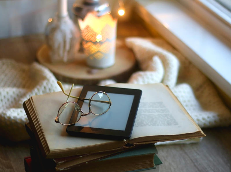 E-reader iRobot Roomba vacuum, Air fryer, Non-slip socks, Puzzle books, Jigsaw puzzle, Pill organizer, Amazon Echo and Alexa devices, Key finder, Portable induction cooktop, Gift basket, Sleep sound machine, Throw blanket, Light therapy lamp, Massage pillow, Light-up magnifying mirror, E-reader, Digital picture frame, Window bird feeder, Single-serve coffee maker, Automatic card shuffler, Foot massage slippers, Calendar clock, Adult coloring books, Birthstone ring, Extra long shoehorn, Reusable microwave heat pad, Resistance bands, Aromatherapy oil burner