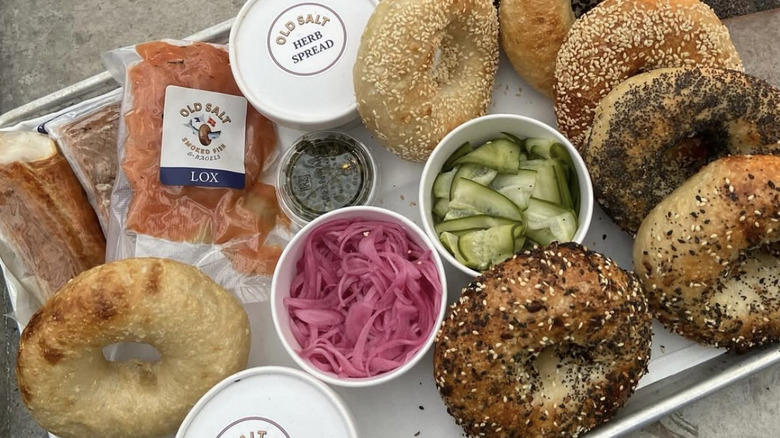 Mt. Bagel, Backyard Bagel, Hey Bagel, Old Salt Fish and Bagel, Bloom Bistro & Grocery, Rachel's Bagels and Burritos, Salmonberry Goods, Bagel Oasis, Loxsmith Bagels, Zylberschtein's Deli, Methodology