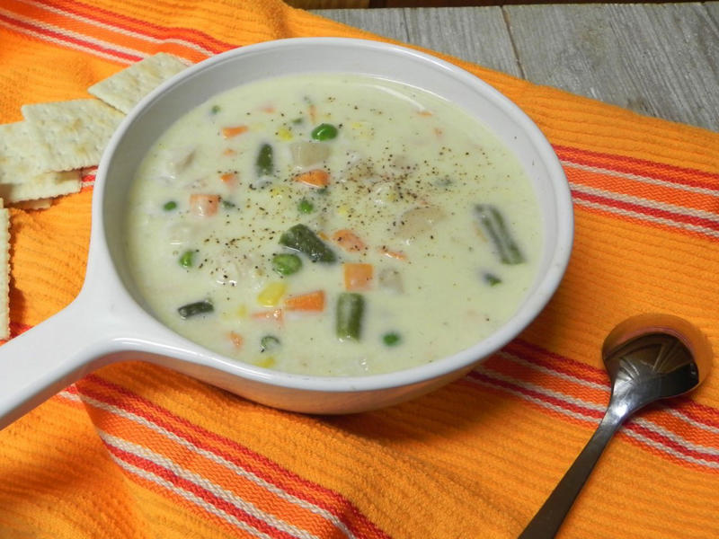 Quick and Easy Chicken Noodle Soup, Quick and Easy Vegetable Soup, Easy Cheeseburger Soup, Easy Tortellini Soup, Easy Mushroom Barley Soup, Easy Chinese Corn Soup, Easy Chickpea Soup, Easy Wonton Soup, Easy Slow Cooker Lasagna Soup, Six Can Chicken Tortilla Soup, Slow Cooker Vegetarian Minestrone, Easy Chicken Pot Pie Soup, Simple Tomato Soup, Easy Spinach Soup, Pasta Fazoolander, Hearty Italian Meatball Soup, More Inspiration