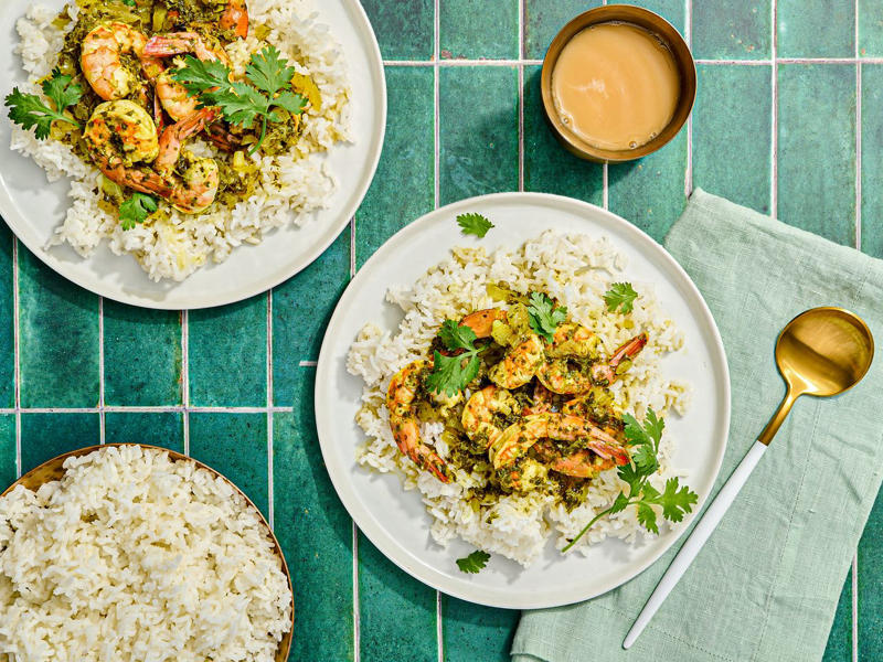 Chicken Paillard (Chicken With Lemon-Herb Butter Sauce), Spicy Mexican Shrimp Pasta, Eggs in Purgatory, Oyakodon (Japanese Chicken and Egg Rice Bowl) Recipe, Chicken With Warm Bulgur Pilaf and Tomatoes, Shrimp With Cilantro Sauce, Kenyan Beef Wet Fry, Palomilla (Cuban Steak and Onions)