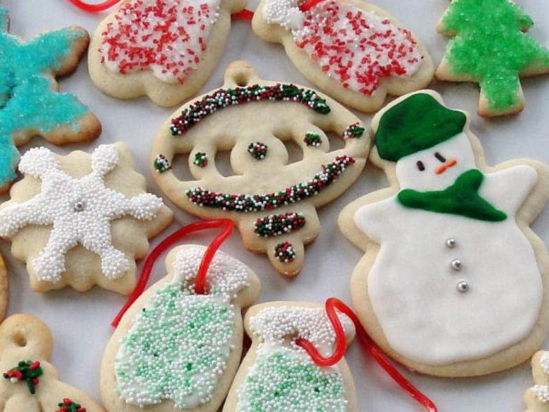 Easy Sugar Cookies, Cranberry Linzer Cookies, Peanut Butter Kiss Cookies, Pignoli Cookies, Maamoul (Lebanese Date Cookies), Mrs. Sigg's Snickerdoodles, Shortbread Cookies, Alfajores (Dulce de Leche Sandwich Cookies), Grandma's Gingersnap Cookies, The Best Rolled Sugar Cookies, Gingerbear Thumbprint Cookies, Grandma Minecci's Snowball Cookies, Ranger Cookie Bars, White Chocolate Cranberry Cookies, Pretzel Millionaire Bars, Biscotti, Orange Cranberry Ricotta Cookies, Buttercrunch Cookie Bars, Eggnog Thumbprints, Christmas Cornflake Wreath Cookies, Ricotta Cheese Cookies, Peppermint Holiday Cookies, Pfeffernüsse (German "Pepper-Nut" Christmas Cookies), Pizzelle, Best Gingerbread Men Cookies