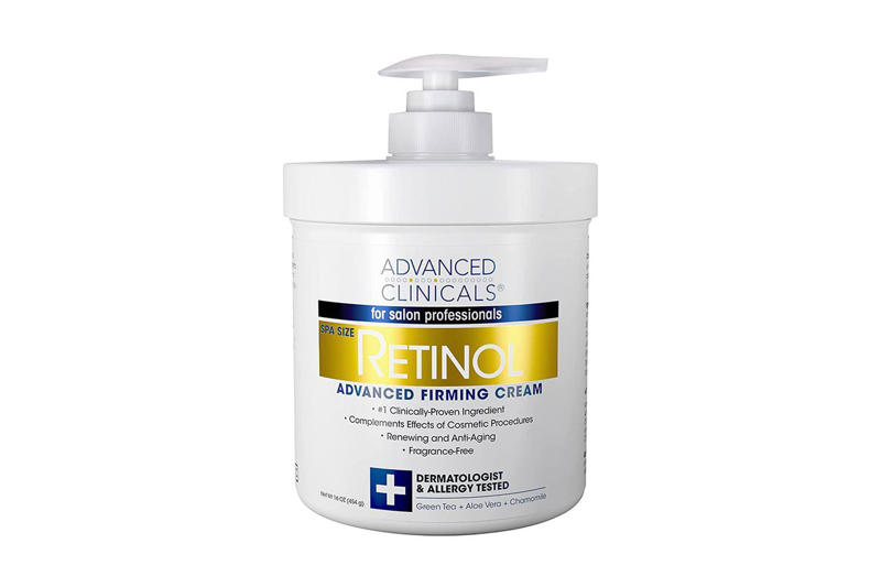 Best Anti-Aging Skin Care Finds Under , CeraVe Eye Repair Cream, The Ordinary Retinol 0.2% in Squalane, Good Molecules Super Peptide Serum, L'Oreal Paris Midnight Cream, Neutrogena Triple Age Repair Face Moisturizer with SPF 25, Eucerin Sensitive Mineral Sunscreen Lotion SPF 50 with Zinc Oxide, Quince 100% Mulberry Silk Pillowcase, Paula’s Choice Skin Perfecting 6% Mandelic Acid + 2% Lactic Acid Liquid Exfoliant, Advanced Clinicals Retinol Advanced Firming Cream, Olay Regenerist Micro-Sculpting Cream
