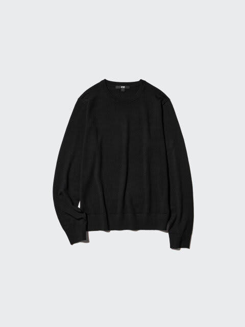 黒ニットが冬コーデの救世主！洒落見えニット5スタイル, 上質カシミヤで作る、品よくリラックスコーデ, カーキ × ブラック 秋ムード漂うミリタリースタイル, ジップニットでつくる大人のストリートMIXコーデ, ゆるっとデニムでつくる、抜け感ブラックコーデ, オールブラックでつくる大人カジュアルなモノトーンコーデ