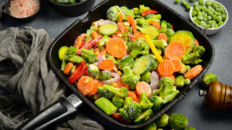Defrosting them before cooking, Not venturing away from boiling or microwaving, Storing them in the freezer for too long, Overcooking them, Not seasoning them, Not incorporating them into other recipes, Forgetting that cooking isn't always required, Sticking to the same veggies every time, Treating all frozen vegetables the same, Overcrowding the pan when sauteing