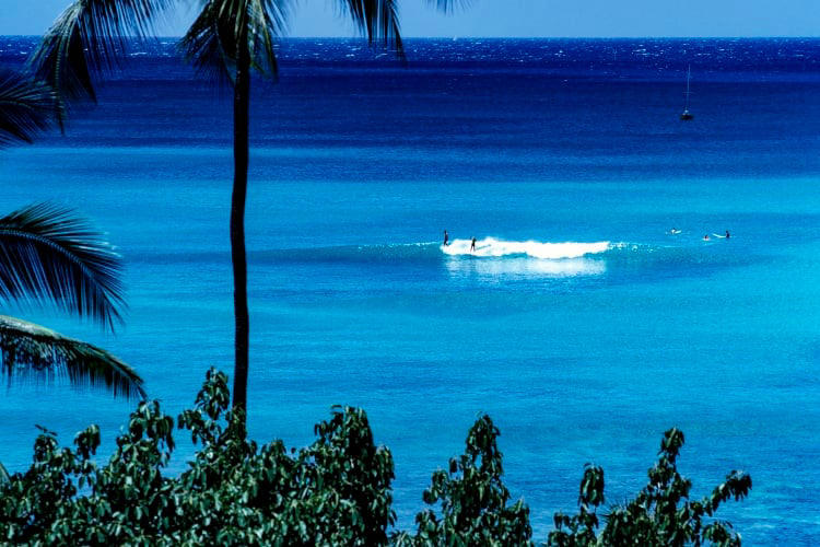 Waikiki, Honolulu, Oahu, Cowell’s, Santa Cruz, California, Imsouane, Morocco, Tamarindo, Costa Rica, San Onofre, San Clemente, California, Zarautz, San Sebastian, Spain, Puaʻena Point, Haleiwa, North Shore, Oahu, Turtle Bay, Ritz-Carlton Oahu, North Shore, Oahu, Côte De Basque, Biarritz, France, Old Man’s at Tourmaline, San Diego, California