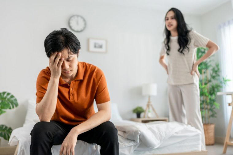 Tension explodes Going off the rails, Cracks beginning to show, Questioning my choices, Starting a family, Resentment builds, Children holding us together, Giving my children stability, Tension explodes, Desperation creeps in