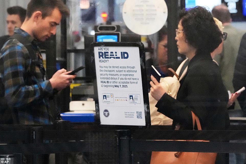 Fury as TSA announces new charge for travelers without correct ID New Rules Require Federally-Compliant IDs for Airport Security, Fury as TSA announces new charge for travelers without correct ID, TSA Says New Fee Needed to Modernize Security Systems, Lost or Stolen IDs Still Require Full TSA Verification, TSA Says 94% Already Carry Valid IDs at Checkpoints