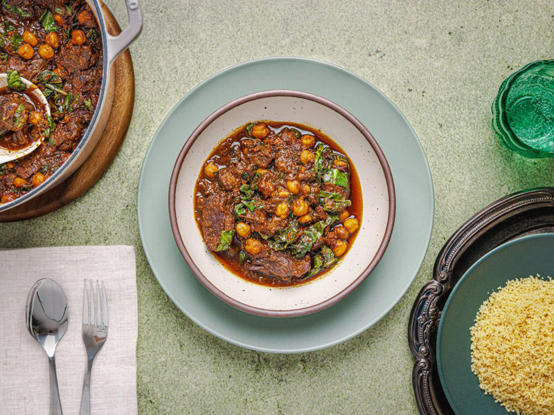 All-American Beef Stew, Loubia (Moroccan Stewed White Beans With Lamb), Rich and Flavorful Guinness Beef Stew With Potatoes, Mississippi Pot Roast, Nigerian Peanut Stew, Pressure Cooker Beef and Vegetable Stew, Goulash (Hungarian Beef and Paprika Stew), Pollo Guisado, Spanish Beef Stew With Pimenton and Piquillo Peppers, Moroccan-Inspired Beef Stew With Ras el Hanout, Lowcountry Stew Chicken, Boeuf Bourguignon (Beef Stew With Red Wine, Mushrooms, and Bacon)