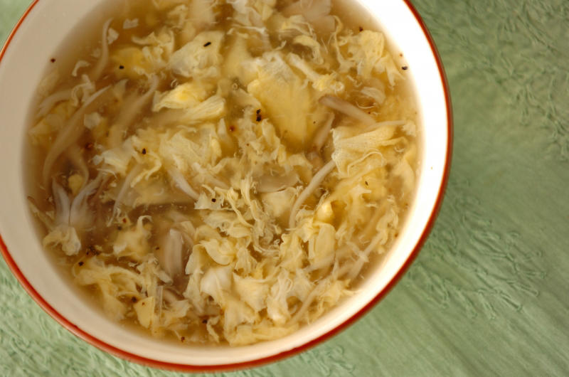 モヤシのトロミスープ, 鶏むね肉のトロミスープ, 4種のキノコとショウガのトロミスープ, シンプル野菜のトロミスープ, ヒジキのトロミスープ, レンコンのトロミスープ, エノキのトロミスープ, カブのトロミスープ, アサリと卵のトロミスープ