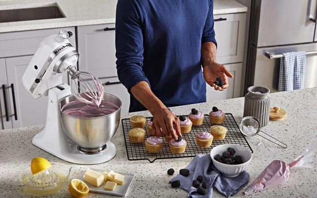 A bench scraper to keep their workspace tidy, A sous vide machine to cook proteins to perfection, A hosting gift for every palate, A KitchenAid stand mixer that puts in the elbow grease for you, A silicone baking mat to handle dough like a pro,  A magnetic meat thermometer for ultimate food safety and convenience, A giftable spice collection curated by chefs, An impressive set of Hedley &amp; Bennett knives , A Le Creuset pie dish too pretty to put away, A non-stick pan they’ll rely on for every meal, Related...