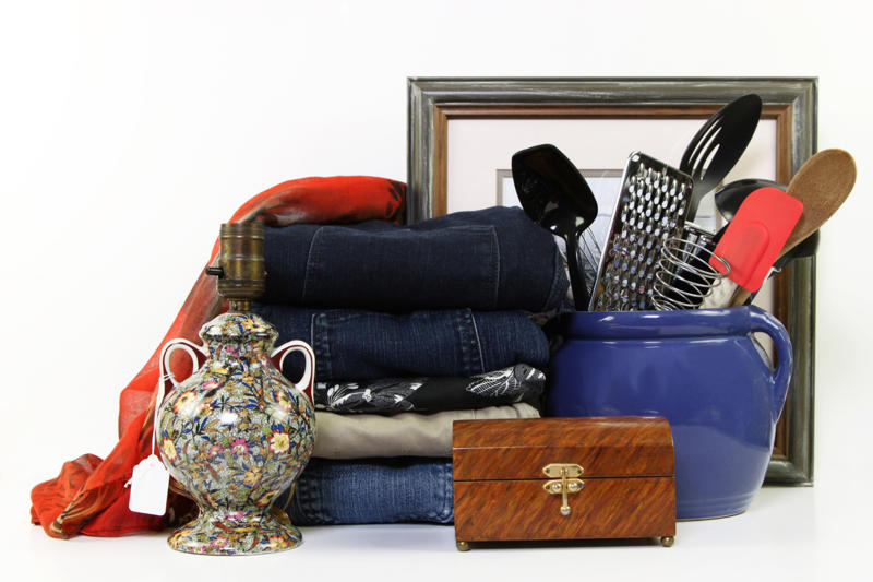 Exercise equipment, Calendar, Cosmetics, Cleaning supplies, Lingerie, Ugly holiday sweater, Fruitcake, Souvenirs, Air fresheners, Cheap candy and chocolate, Random gift cards, Throw pillows, Hand-me-downs, Self-help books, Toiletries, Fruit baskets, A tie or scarf, Handcrafted anything, Keychain, A loud toy