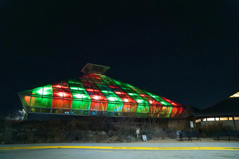 Cave of Lights in Blue Mounds, Monroe Street Elf Door Hunt, Canopy Sessions at Olbrich, The Big Gay Holiday Market