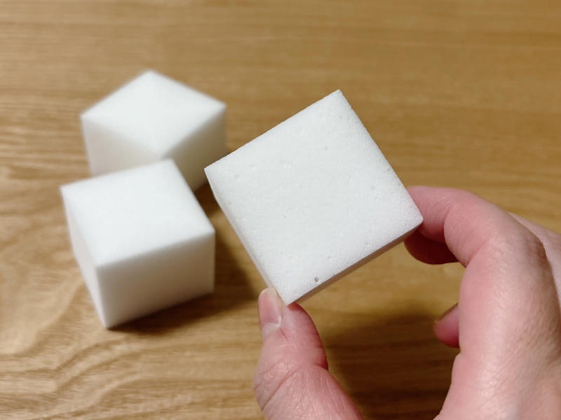 NGその1．たわしの代わりに使う, NGその2．乾いたまま使う, NGその3．電化製品に使う, 気をつければトラブルは防げる