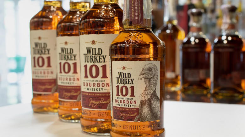 New Riff, Maker's Mark, Redemption, Penelope, Elijah Craig, Woodford Reserve, Basil Hayden, Booker's, Old Forester, Smoke Wagon, Four Roses, Noah's Mill, Wild Turkey, Colonel E.H. Taylor, Jr., Old Carter, Old Rip Van Winkle