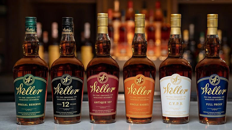 New Riff, Maker's Mark, Redemption, Penelope, Elijah Craig, Woodford Reserve, Basil Hayden, Booker's, Old Forester, Smoke Wagon, Four Roses, Noah's Mill, Wild Turkey, Colonel E.H. Taylor, Jr., Old Carter, Old Rip Van Winkle