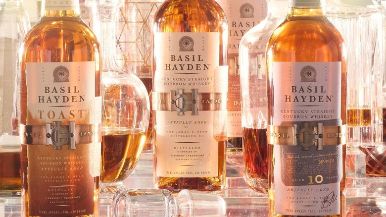 New Riff, Maker's Mark, Redemption, Penelope, Elijah Craig, Woodford Reserve, Basil Hayden, Booker's, Old Forester, Smoke Wagon, Four Roses, Noah's Mill, Wild Turkey, Colonel E.H. Taylor, Jr., Old Carter, Old Rip Van Winkle
