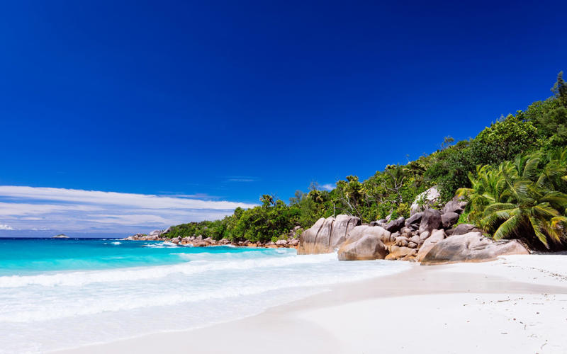 Beau Vallon Beach, Mahé, Anse Lazio, Praslin, Anse Cocos, La Digue, Anse Volbert, Praslin, Anse Sévère, La Digue, Anse Source d’Argent, La Digue, Takamaka Beach, Cerf Island, Petite Anse Kerlan, Praslin, Anse Royale, Mahé, Bird Island, How we choose, About our expert, Paula Hardy