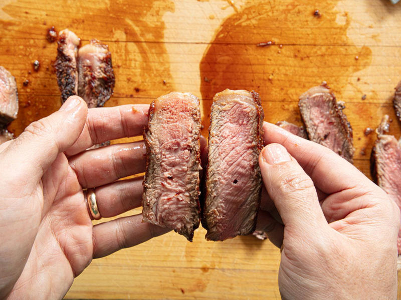 Test 1: Steak, 30-Minute Temper, Flipped Once, Test 2: Steaks, 1-Hour Temper, Flipped Every 30 Seconds, Test 3: Rolled Porchetta Roast, 2-Hour Temper, Test 4: Whole Chicken, 3-Hour Temper, Is Tempering Safe?