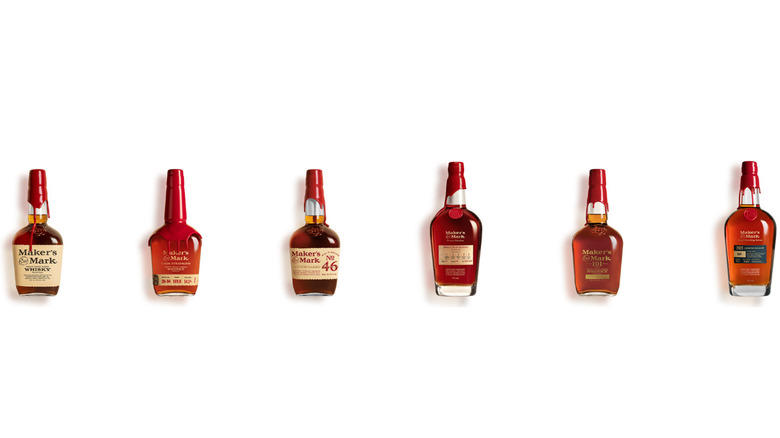 New Riff, Maker's Mark, Redemption, Penelope, Elijah Craig, Woodford Reserve, Basil Hayden, Booker's, Old Forester, Smoke Wagon, Four Roses, Noah's Mill, Wild Turkey, Colonel E.H. Taylor, Jr., Old Carter, Old Rip Van Winkle