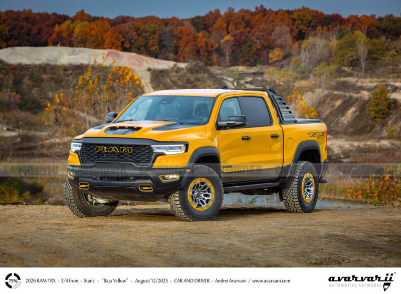 Ram 1500 TRX, BMW i3 and 3-Series, Ford Mustang Shelby GT500 Successor, Rivian R2, Ferrari Elettrica, Jaguar I-Type, Porsche 911 GT2 RS, Mercedes-AMG GT XX EV, Slate Truck