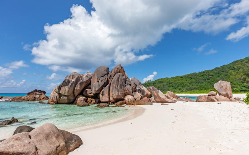 Beau Vallon Beach, Mahé, Anse Lazio, Praslin, Anse Cocos, La Digue, Anse Volbert, Praslin, Anse Sévère, La Digue, Anse Source d’Argent, La Digue, Takamaka Beach, Cerf Island, Petite Anse Kerlan, Praslin, Anse Royale, Mahé, Bird Island, How we choose, About our expert, Paula Hardy