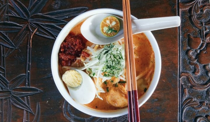 Nasi Kerabu, Apam Balik, Murtabak, Yong Tau Foo, Otak-Otak