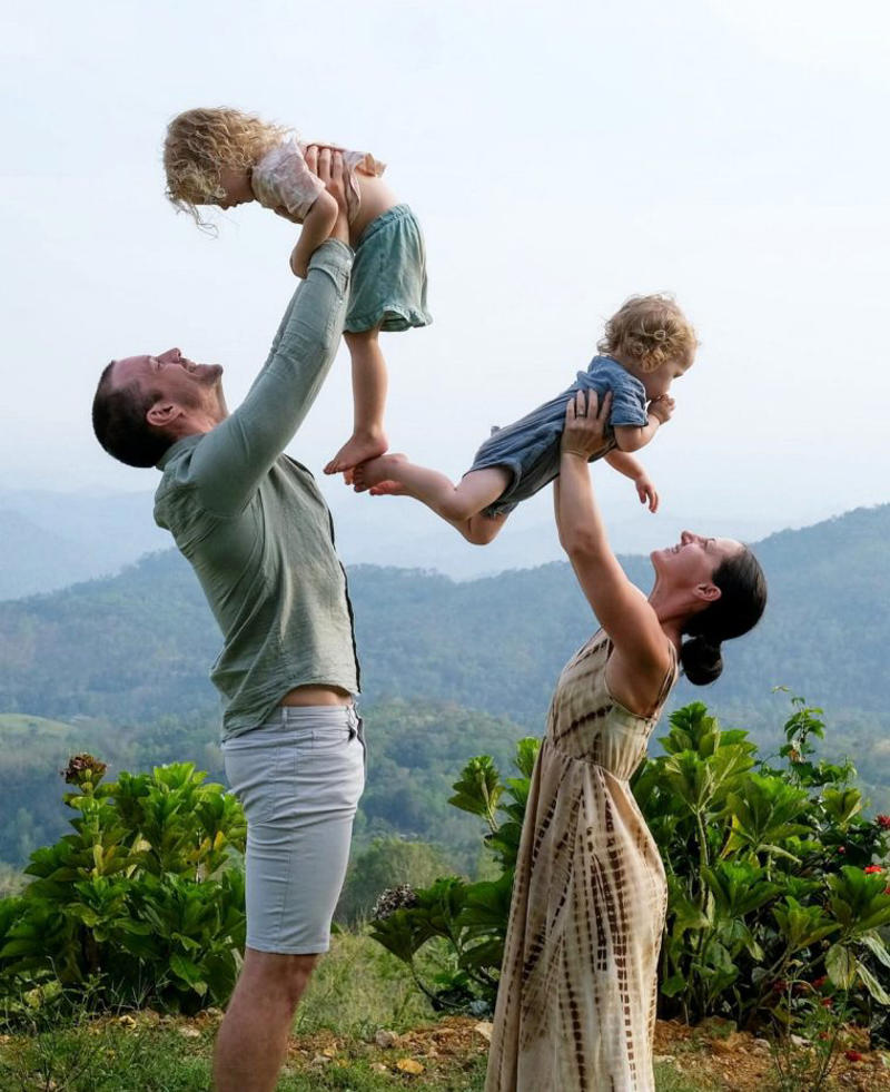 No plans to return to the UK No plans to return to the UK, 'We sold pretty much everything', Life experience over possessions, No screen time for the children, Children are welcomed, No massive culture shocks