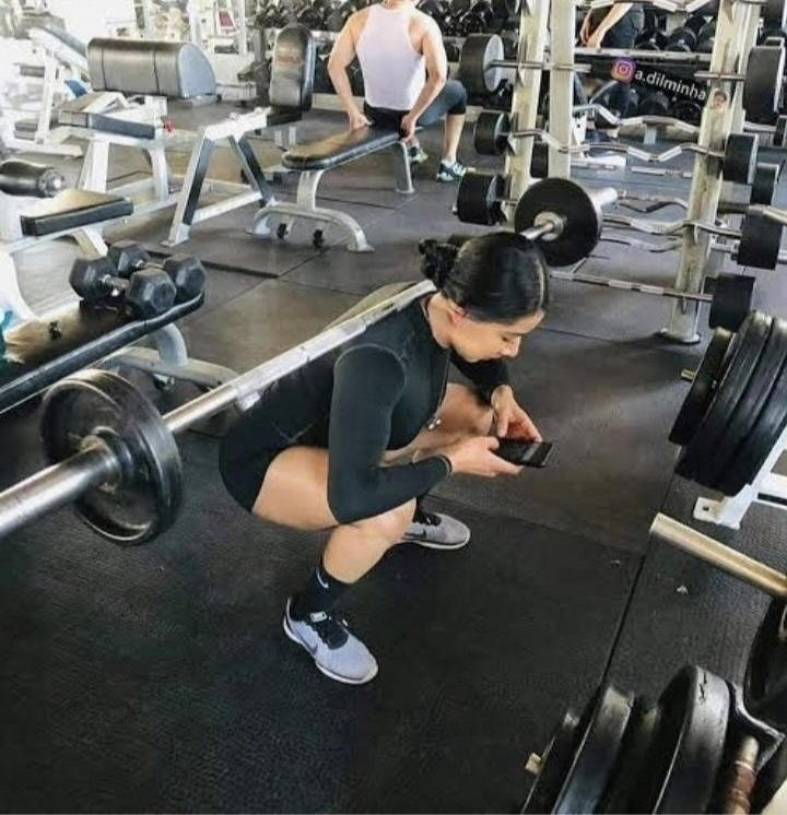 Reading the Newspaper on a Gym Machine, Man Using Gym Equipment Wrong, Guy Dressed Like Kill Bill at the Gym, Man Using an Exercise Ball in a Weird Way, Man Completely Confused by Gym Equipment, Man Reading the Newspaper, Old Lady Using Gym Machine Wrong, Guy Screaming While Exercising, Man Standing on Stacked Weights, Guy Bending Way Too Much While Lifting Weights, Woman Striking a Very Strange Pose, Weights on Her Back While on Her Phone, Woman Lying Down at the Gym Using Her Phone, Two-Wheel Scooter on a Treadmill, Woman Lying Down, Ignoring the Machine, Guy Carrying a Giant iPad on His Back, Full Cyclist Mode, Guy Eating at the Gym
