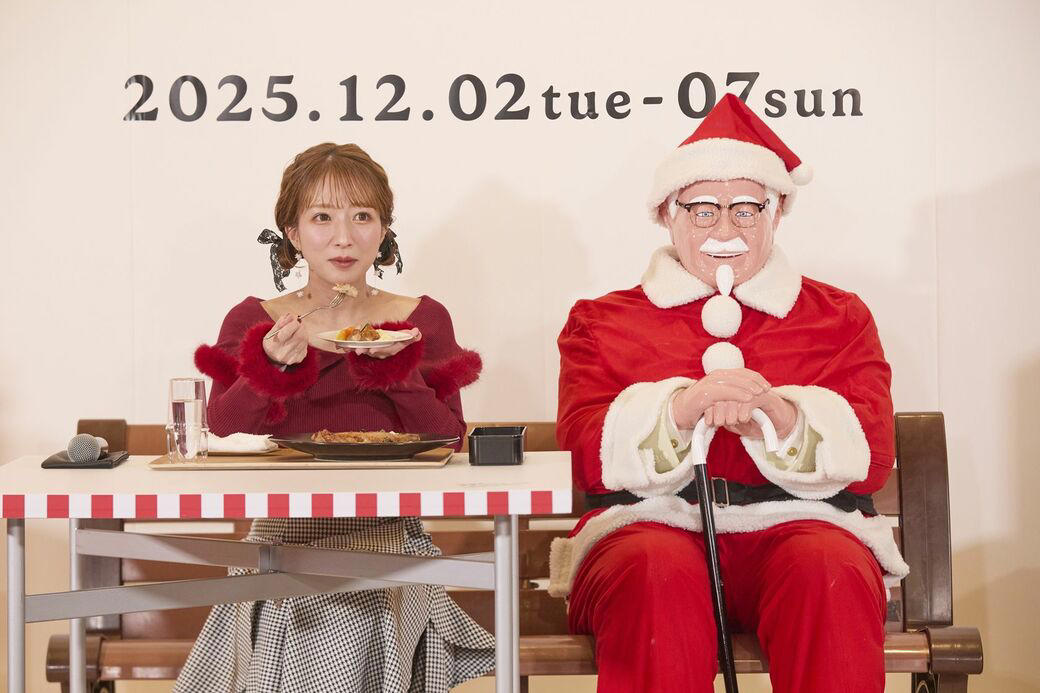 KFCのクリスマスキャンペーンは1974年から始まった, オススメレシピ3選をご紹介！, ナゲットから染み出すガーリックオイルが…, 期間限定で展開した「KFC Christmas Restaurant」, 「KFCレストラン」で食べられるメニューも