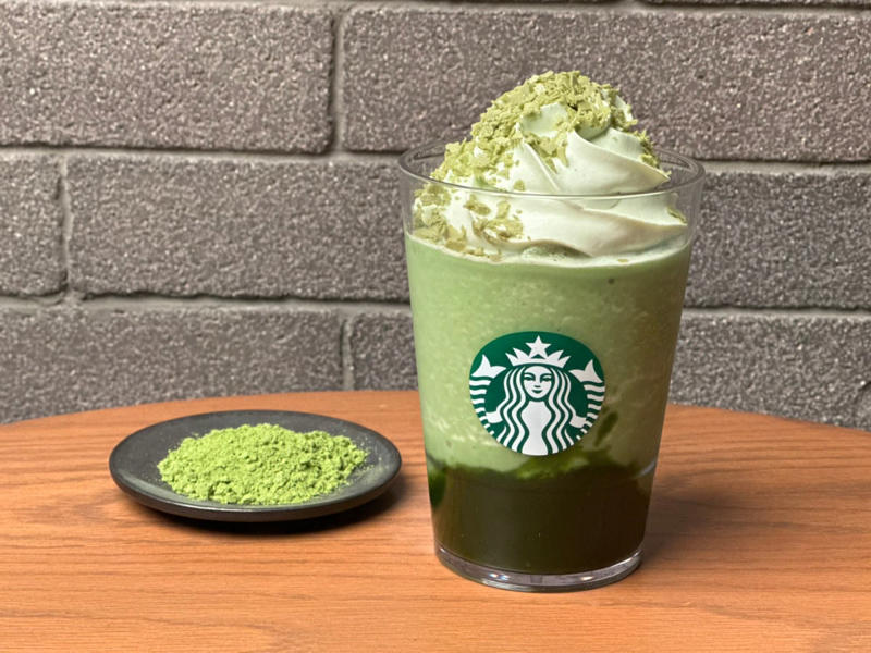 上から下まで抹茶づくし！, 玉露好きな方はラテがおすすめ！, スターバックス初の米糀ビバレッジ, 三角から丸い形に変更になったスコーン